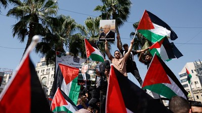 Warga Palestina di Nablus Dukung Negara Barat Akui Palestina di PBB
