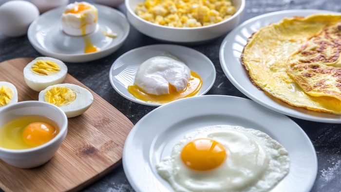 Telur Rebus, Ceplok, Dadar: Samakah Nutrisinya?