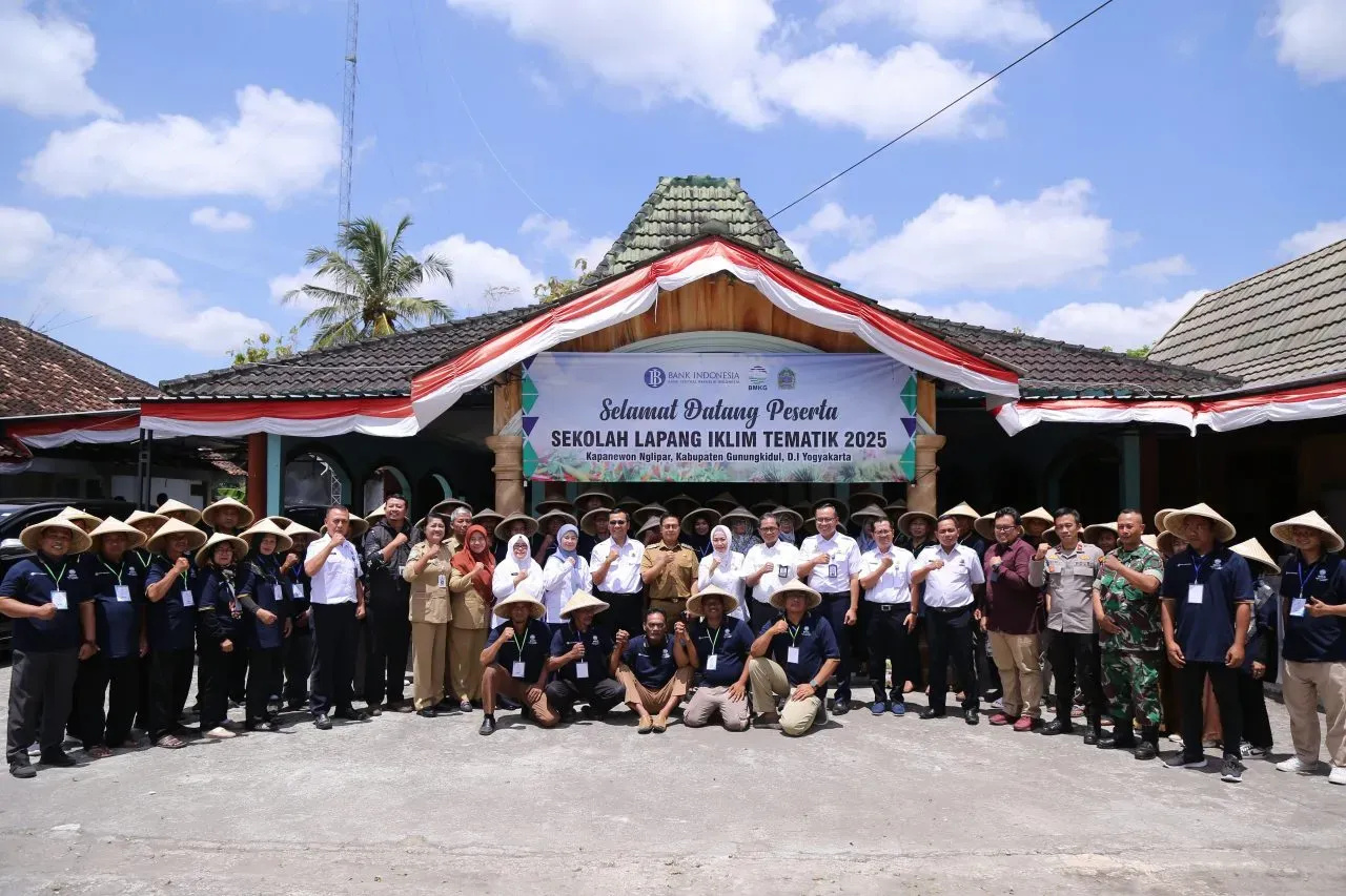 BMKG gelar Sekolah Lapang Iklim (SLI) Tematik di Kabupaten Gunung Kidul, DI Yogyakarta, 22 September 2025. (Dok. BMKG)