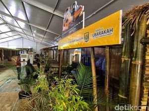 Booth Bambu Jadi Wajah Pameran Hari Jadi Kabupaten Sukabumi