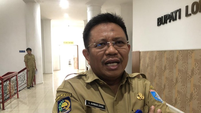 Bupati Lombok Barat, Lalu Ahmad Zaini. (M Zahiruddin/detikBali) Bupati Lombok Barat, Lalu Ahmad Zaini. (M Zahiruddin/detikBali)