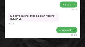 Sudah aku duga, batin abang ojolnya sambil menghela napas, kecewa. Foto: Instagram/newdramaolshop