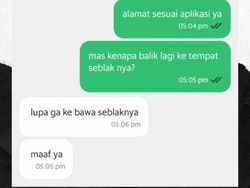 Chat Kocak Abang Ojol, Ada yang Curhat sampai Lupa Bawa Seblak