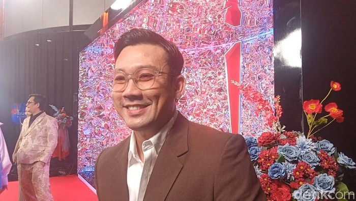 Deny Sumargo saat ditemui di Studio Trans TV, Jalan Kapten P Tendean, Jakarta Selatan, Selasa (23/9/2025) malam.