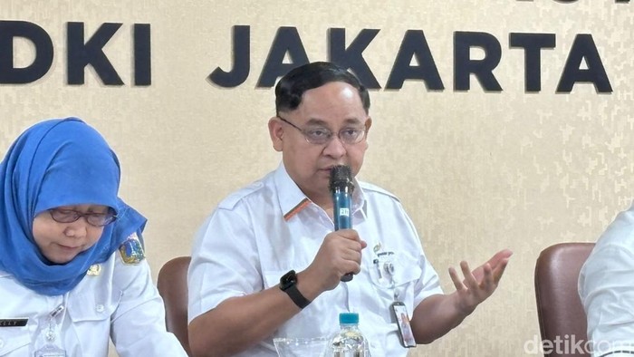 Direktur Utama Pasar Jaya, Agus Himawan (Belia/detikcom)
