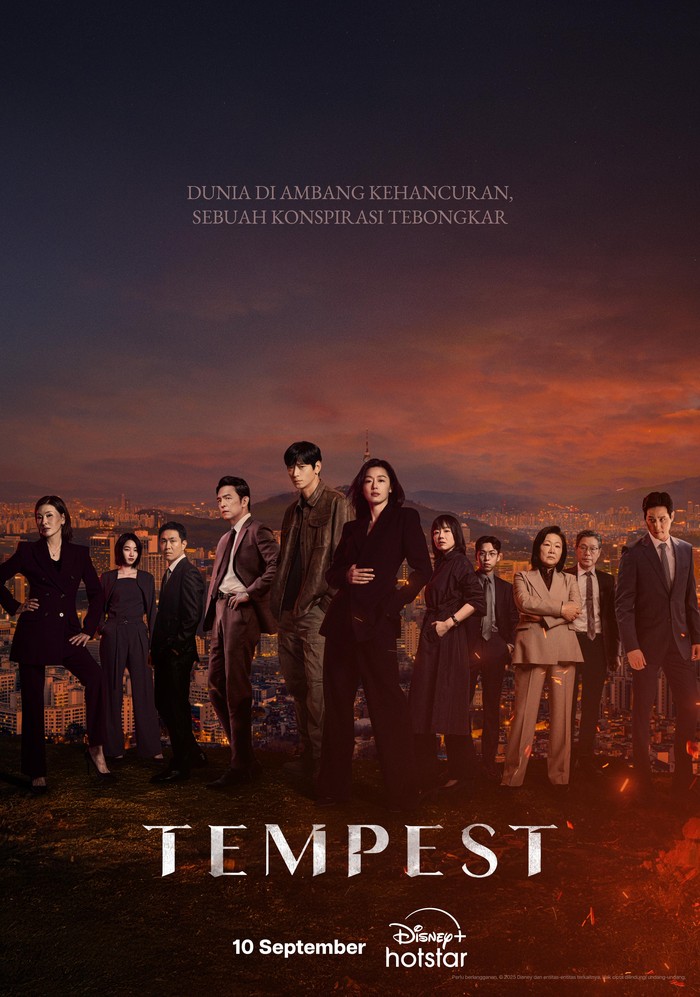 Drakor Tempest Poster drakor Tempest