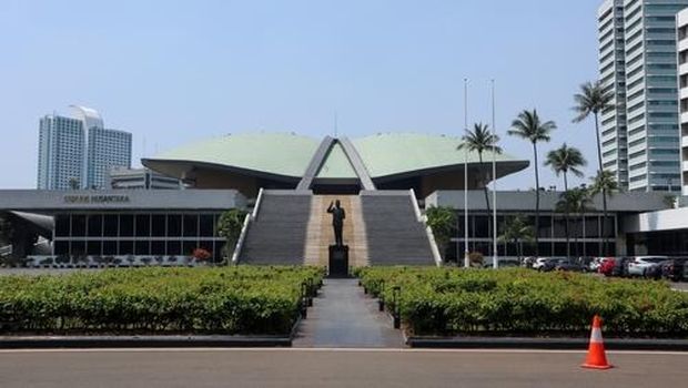 Ilustrasi gedung MPR/DPR RI Ilustrasi gedung MPR/DPR RI