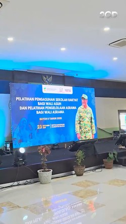 Melalui Pelatihan, Kemensos Teguhkan Komitmen Perkuat Peran Wali Asuh Sekolah Rakyat