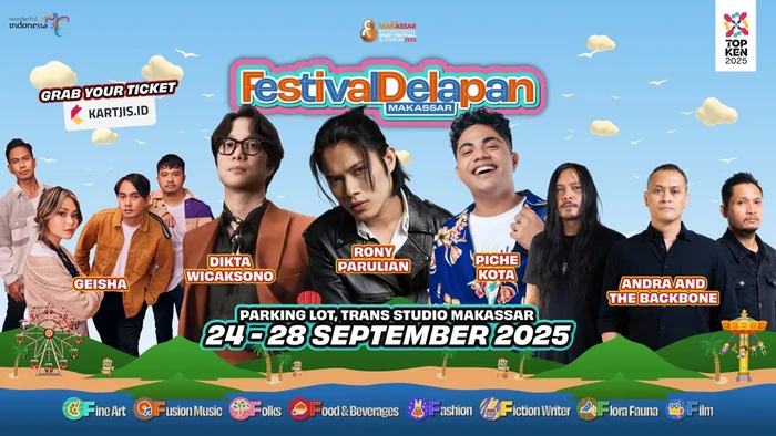 Konser F8 di TSM Makassar.