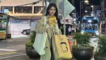 Momen Leya Princy Kerja Sambil Liburan Tipis-tipis di Korea