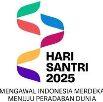Logo Hari Santri 2025