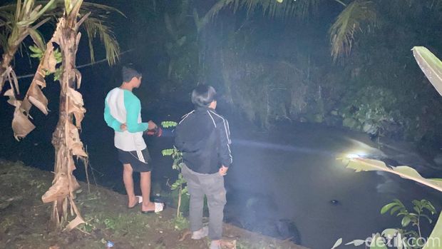 Lokasi penemuan mayat tanpa lengan.