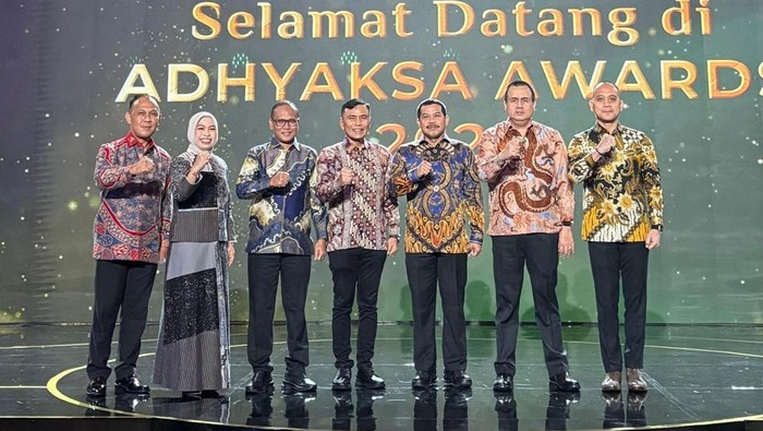 Malam puncak penganugerahan Adhyaksa Awards 2025. Dokumen Istimewa