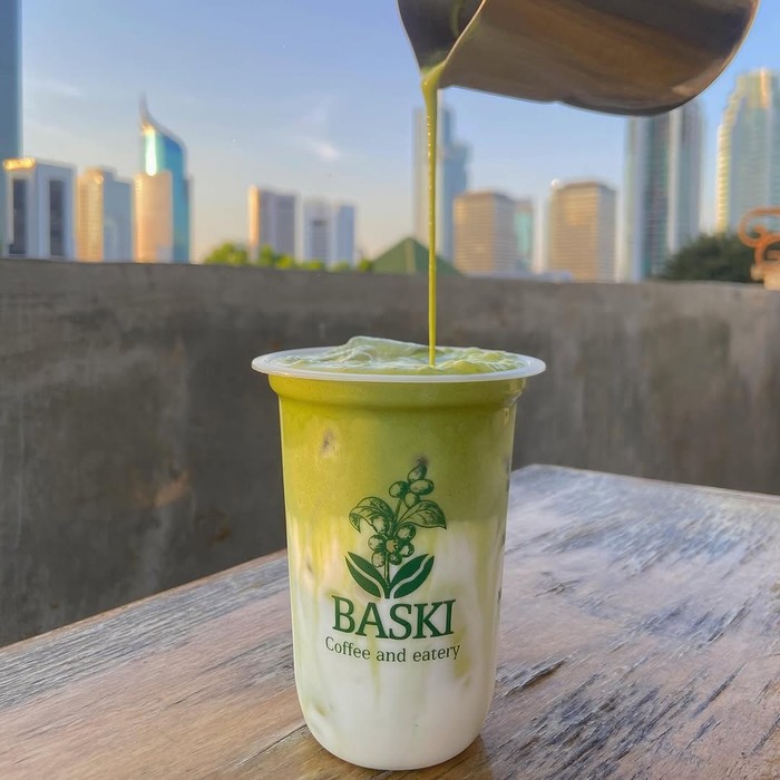 Matcha latte Rp 15.000