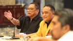 Momen Petinggi Parpol Non Parlemen Kumpul di Kediaman OSO