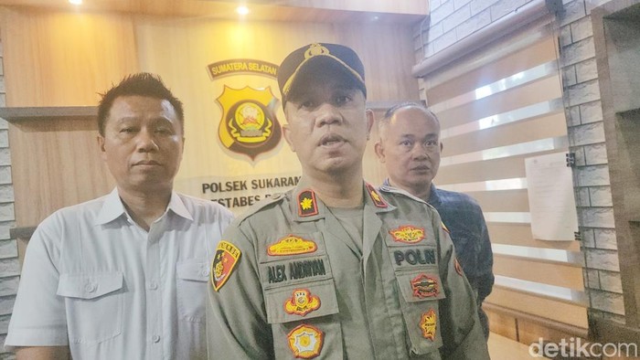 Kapolsek Sukarami Kompol Alex Andrian saat ditemui di Mapolsek