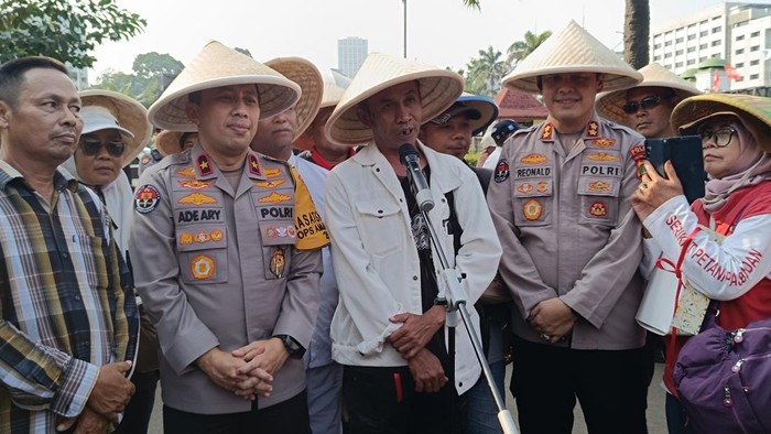 Perwakilan Massa Demo Hari Tani temui pimpinan DPR