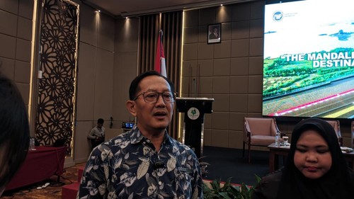 Pjs GM The Mandalika ITDC, Agus Setiawan. (Ahmad Viqi/detikBali)