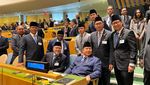 Potret Prabowo Didampingi Para Menteri Kabinet Merah Putih Hadiri Sidang Umum PBB Ke-80