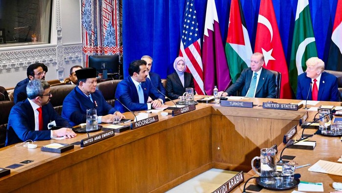 Prabowo di Multilateral Meeting on the Middle East