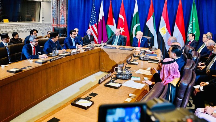 Prabowo di Multilateral Meeting on the Middle East