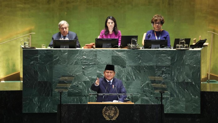 Prabowo di PBB