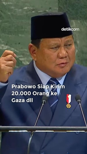 Video: Rencana Prabowo Kirim 20.000 Orang ke Gaza