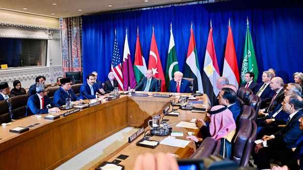 Prabowo hadiri pertemuan Multilateral Timur Tengah atas undangan Trump, Selasa (23/9).