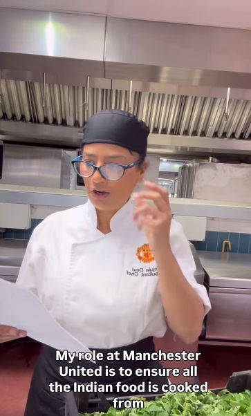 Private chef Manchester United