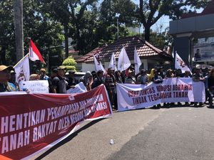 Ratusan Petani di Sumsel Minta Pemda Bantu Selesaikan Konflik Agraria