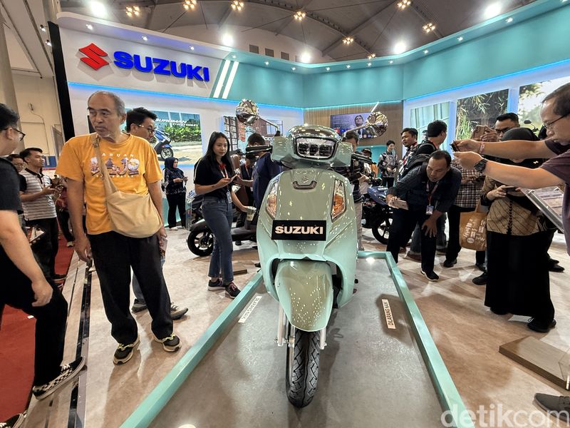 Suzuki Access meluncur di ajang Indonesia Motorcycle Show (IMOS) 2025