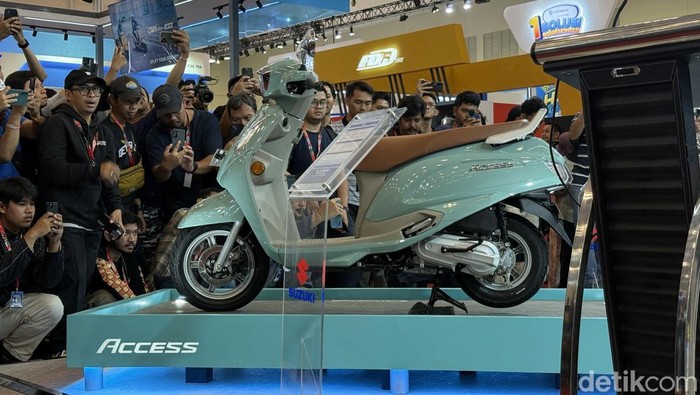 Suzuki Access meluncur di ajang Indonesia Motorcycle Show (IMOS) 2025