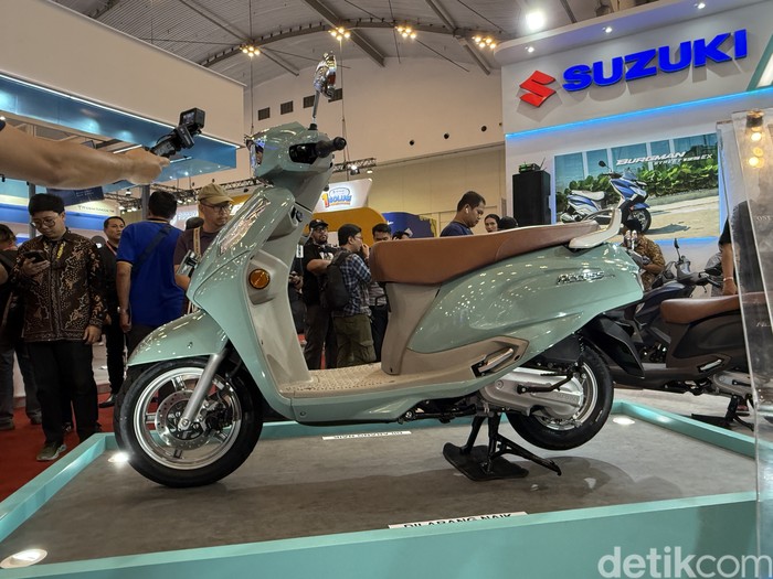 Suzuki Access meluncur di ajang Indonesia Motorcycle Show (IMOS) 2025