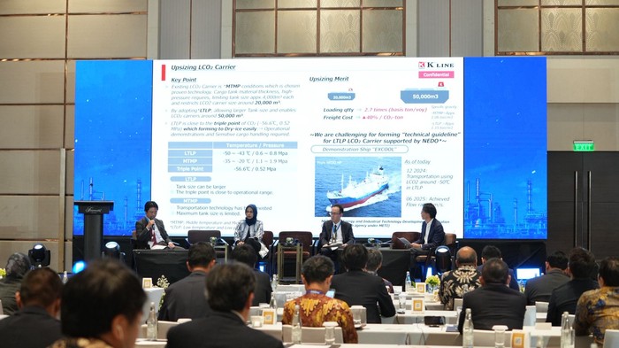 The 5th Asia CCUS Network Forum yang berlangsung di Jakarta, Rabu (10/9).