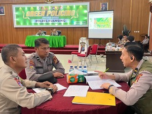 10 Bhabinkamtibmas Polres Kuansing Dinilai Tim Green Policing Awards