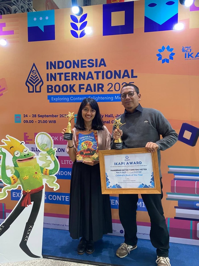 Buku Pangeran Katak yang Bau Ketek