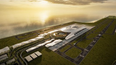 Wujud Desain Bandara Bali Utara yang Mirip Kura-kura Kosmik