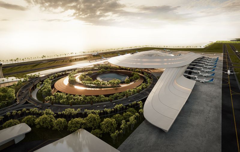 Desain arsitektur Bandara Bali Utara