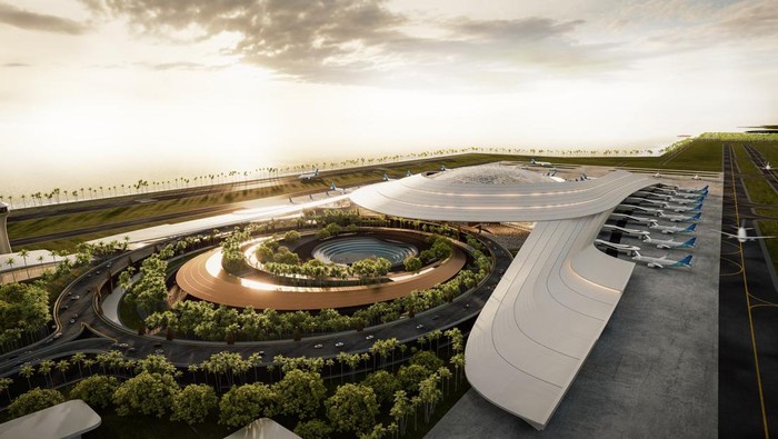 Desain arsitektur Bandara Bali Utara