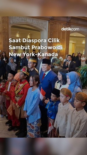 Video: Momen Diaspora Cilik Sambut Prabowo di New York-Kanada