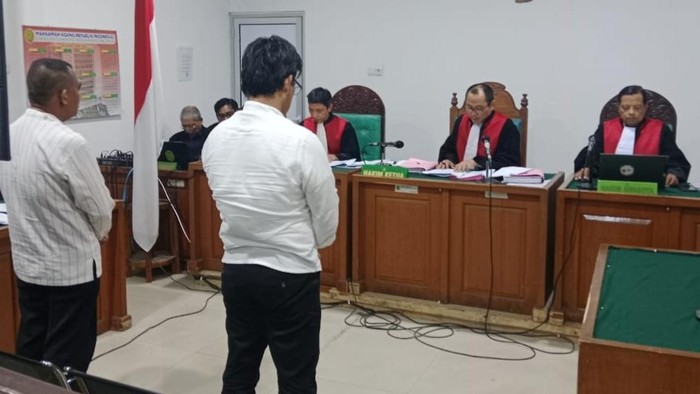 Dua eks penjabat BPBD OKU jalani sidang vonis