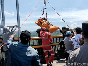 Pria Abiansemal Bunuh Diri dengan Lompati Celah Pagar Jembatan Tukad Bangkung