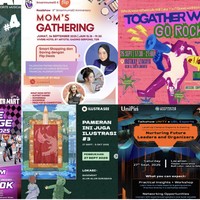 25-28 September Full Event Komunitas, Dijamin Anti Bosan!