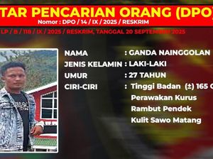 Wanted! Pembunuh Pria Terkubur Tanpa Busana di Karo, Ini Tampangnya
