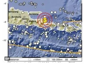 Pakar ITS: Gempa M 5,3 Banyuwangi Bukan dari Zona Megathrust