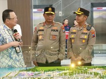 Kapolda Jatim Tinjau Gedung Polri di KEK JIIPE Gresik, Pastikan Investasi Aman