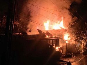 Rumah dan Laundry di Karangasem Ludes Terbakar, Kerugian Rp 600 Juta