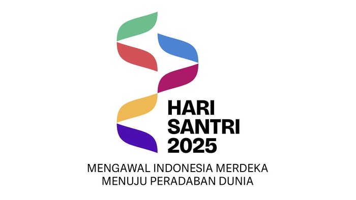 logo hari santri nasional 2025