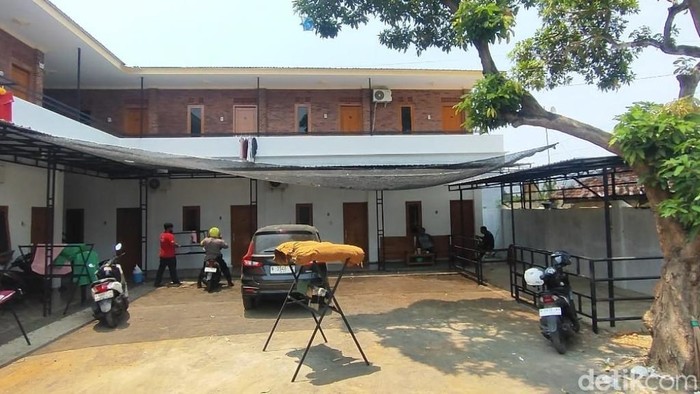 Lokasi pencurian motor di kos Pasuruan