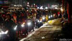 Jalan Gatot Subroto Arah Cawang Macet